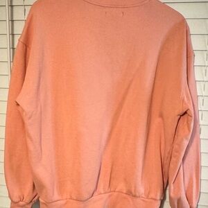 True Religion Coral Crew Neck Sweatshirt